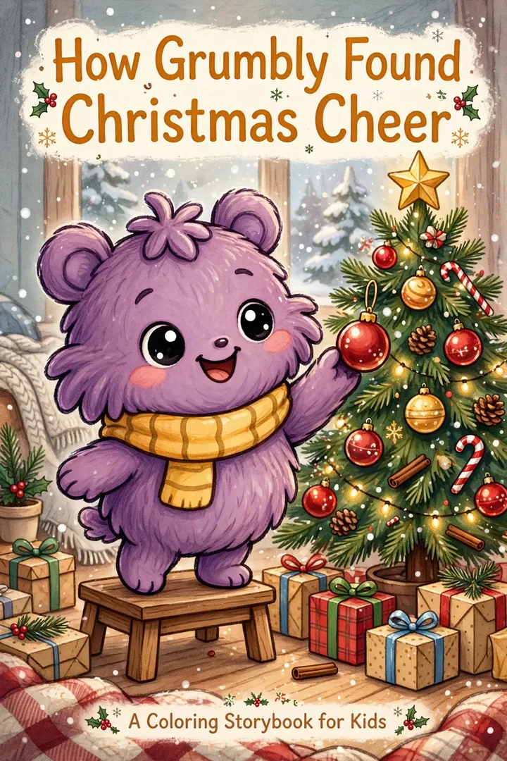 How Grumbly Found Christmas Cheer cover